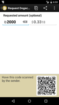 Скачать Dogecoin Wallet Финансы для Андроид скриншот 5