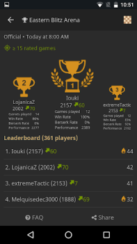 Скачать lichess • Free Online Chess Настольные игры для Андроид скриншот 4