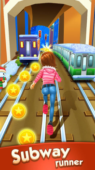 Скачать Subway Princess Runner Аркады для Андроид
