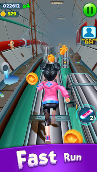 Скачать Subway Princess Runner Аркады для Андроид скриншот 4