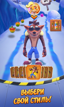 Скачать Crash Bandicoot: со всех ног! Экшен для Андроид скриншот 4