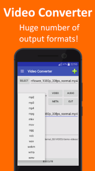 Скачать Видео конвертер для Android Видеоплееры и редакторы для Андроид скриншот 2