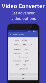 Скачать Видео конвертер для Android Видеоплееры и редакторы для Андроид скриншот 6
