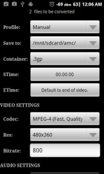 Скачать Video Converter Android Видеоплееры и редакторы для Андроид скриншот 3