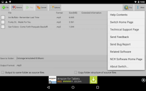 Скачать Switch Audio Converter Музыка и аудио для Андроид скриншот 7