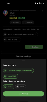 Скачать Swift Backup Инструменты для Андроид скриншот 4