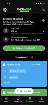 Скачать Swift Backup Инструменты для Андроид скриншот 7