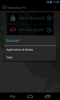 Скачать My Backup Инструменты для Андроид скриншот 2