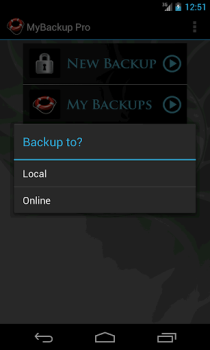 Скачать My Backup Инструменты для Андроид скриншот 3
