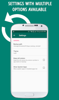 Скачать Apps Backup and Restore Работа для Андроид скриншот 5