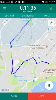 Скачать GPS Велокомпьютер Здоровье и фитнес для Андроид скриншот 3