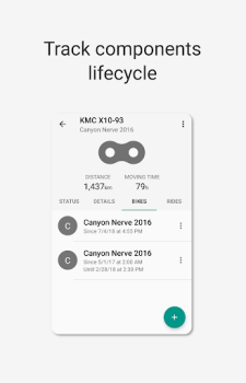 Скачать ProBikeGarage: Bicycle tracker Здоровье и фитнес для Андроид скриншот 3