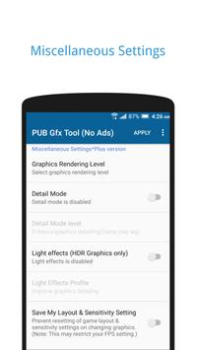 Скачать PGT: GFX, Launcher & Optimizer Разное для Андроид скриншот 3