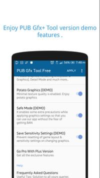Скачать PGT: GFX, Launcher & Optimizer Разное для Андроид скриншот 5