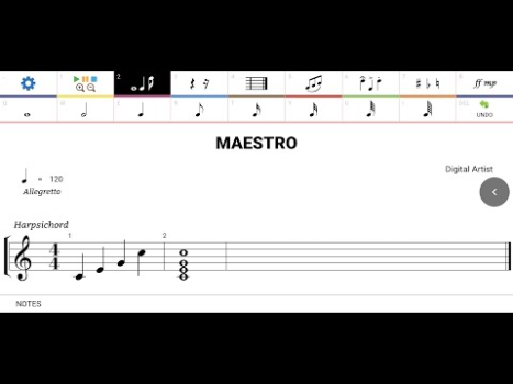 Маэстро - Создание музыки