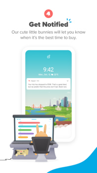 Скачать Hopper: Hotels, Flights & Cars Путешествия для Андроид скриншот 6