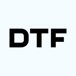 Логотип DTF — игры и кино