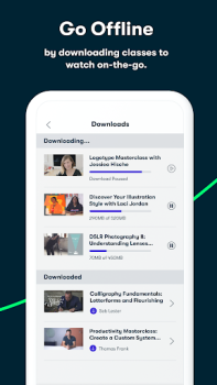 Скачать Онлайн-уроки Skillshare Образование для Андроид скриншот 4