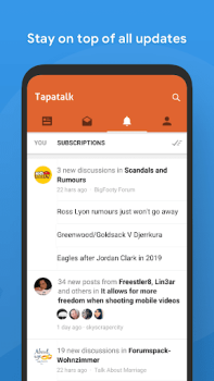 Скачать Tapatalk - 200,000+ Forums Социальные для Андроид скриншот 5