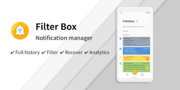 Скачать FilterBox Notification Manager Инструменты для Андроид