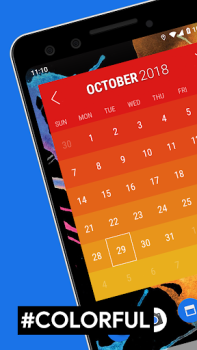 Скачать Month: виджет календаря Работа для Андроид скриншот 4