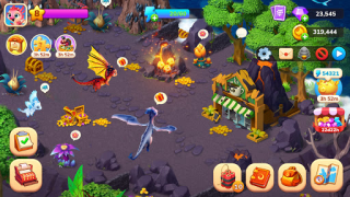 Скачать Dragonscapes Приключение Симуляторы для Андроид скриншот 7