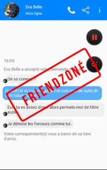 Скачать Friendzoné - Jeux sms Приключения для Андроид скриншот 2