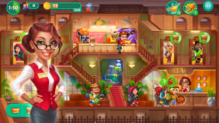 Скачать Grand Hotel Mania: Отель-игра Приключения для Андроид скриншот 2