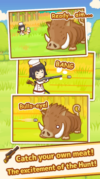 Скачать Hunt Cook: Catch and Serve Симуляторы для Андроид скриншот 3