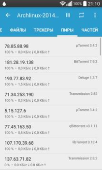 Скачать Flud - Торрент Клиент Видеоплееры и редакторы для Андроид скриншот 6