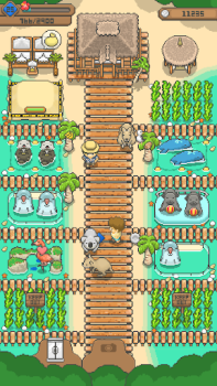 Скачать Tiny Pixel Farm - милое ранчо Симуляторы для Андроид скриншот 3
