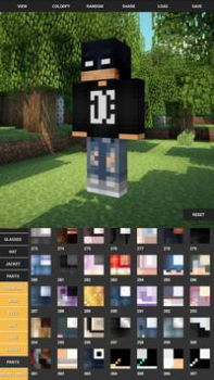 Скачать Custom Skin Creator Minecraft Развлечения для Андроид скриншот 2