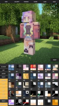 Скачать Custom Skin Creator Minecraft Развлечения для Андроид скриншот 4
