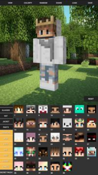 Скачать Custom Skin Creator Minecraft Развлечения для Андроид скриншот 7