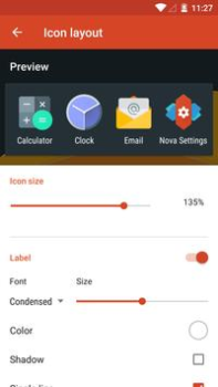 Скачать Nova Launcher Персонализация для Андроид скриншот 3