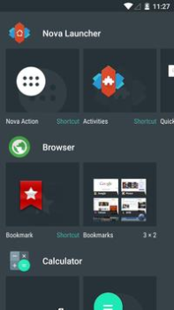 Скачать Nova Launcher Персонализация для Андроид скриншот 5