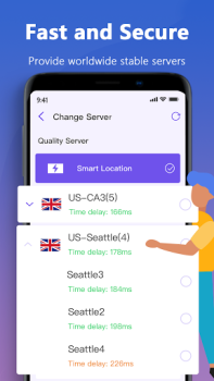 Скачать SurfFast VPN Инструменты для Андроид скриншот 3