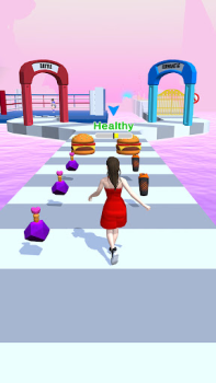Скачать Girl Runner 3D Казуальные для Андроид скриншот 3