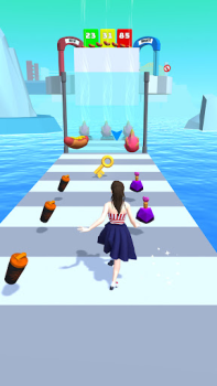 Скачать Girl Runner 3D Казуальные для Андроид скриншот 7