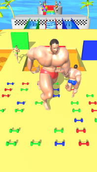 Скачать Muscle Race 3D Гонки для Андроид скриншот 3