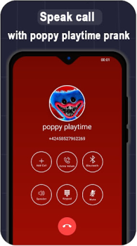 Скачать Poppy Playtime horror fake call video Персонализация для Андроид скриншот 6