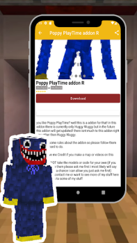 Скачать Mod Poppy Play Time for MCPE Развлечения для Андроид скриншот 3