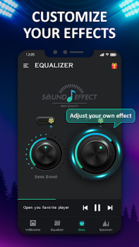 Скачать Усилитель басов - Equalizer Музыка и аудио для Андроид скриншот 2