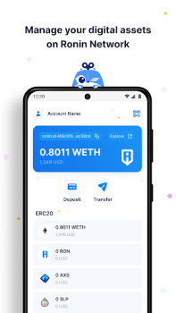 Скачать Ronin Wallet Работа для Андроид скриншот 3
