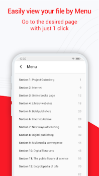Скачать PDF Reader, PDF Viewer Работа для Андроид скриншот 5