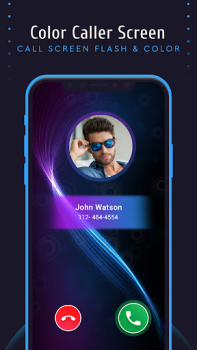 Скачать Color Caller Screen Инструменты для Андроид скриншот 2