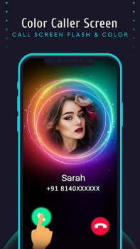 Скачать Color Caller Screen Инструменты для Андроид скриншот 5