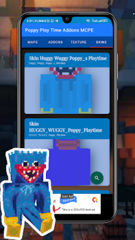 Скачать Poppy Play Time Addons MCPE Развлечения для Андроид скриншот 3