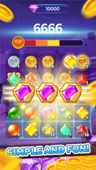 Скачать Gem Planet Merger Казуальные для Андроид скриншот 2