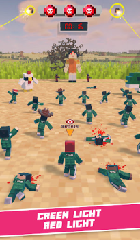Скачать Squid Game: 456 Craft Survival Экшен для Андроид скриншот 2